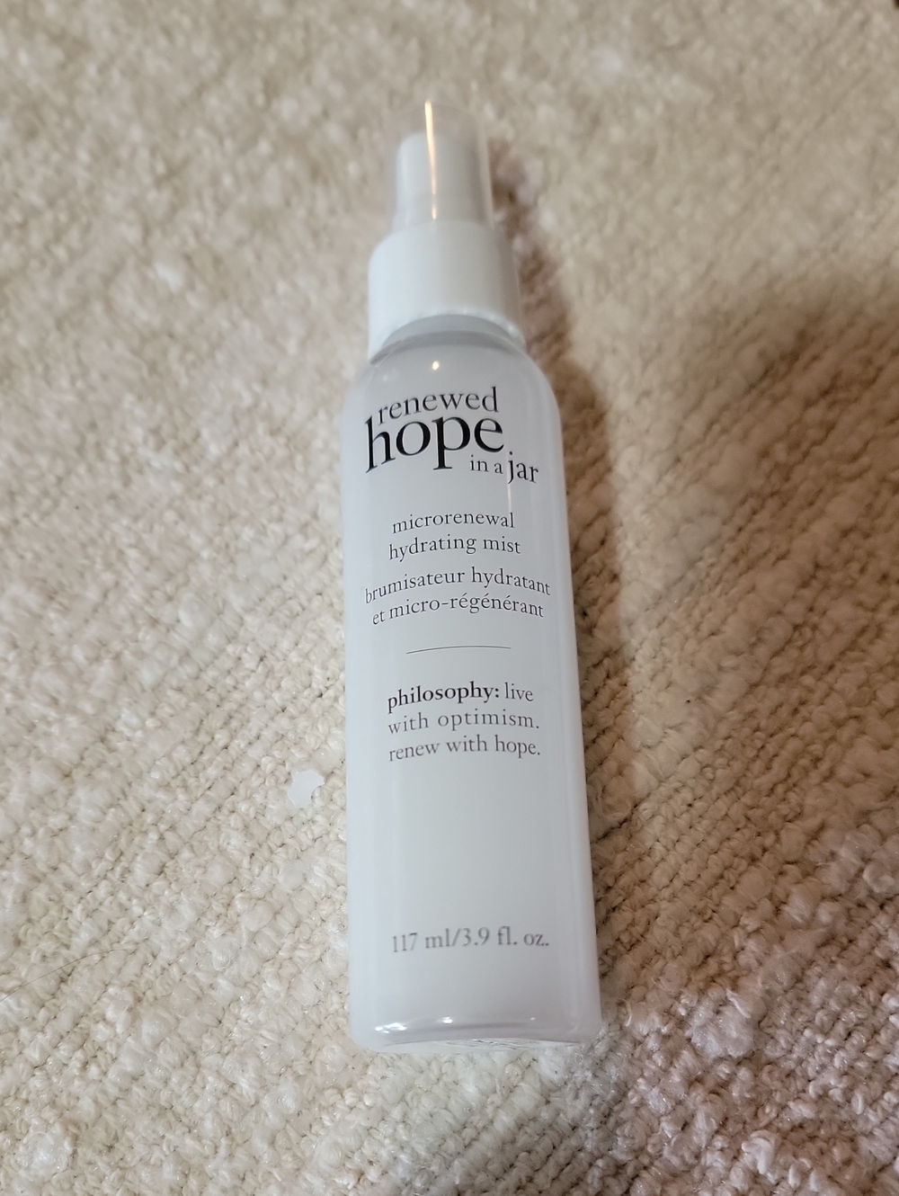 Philosophy Purity Renewed Hope Microrenewal Hydrating Mist - New!